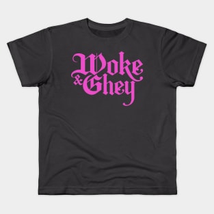 OFMD Our Flag Means Death - Woke & Ghey Kids T-Shirt